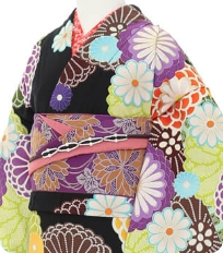 和服示例圖　復古型