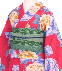 Examples of rental kimono